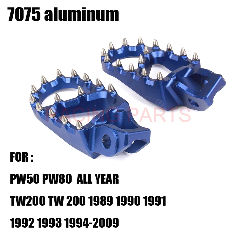 

NEW 7075 aluminum Foot Peg Rest Pedal For YZ 85 125 250 YZ250F YZ426F YZ450F YZ125X YZ250X YZ250FX WR250F WR400F WR426F