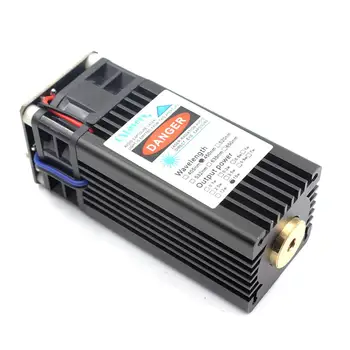 

oxlasers NEW 450nm 15W Blue Laser Module for 3D Print Fixed Focus Blue Laser Head for DIY Engraving and Cutting with TTL PWM