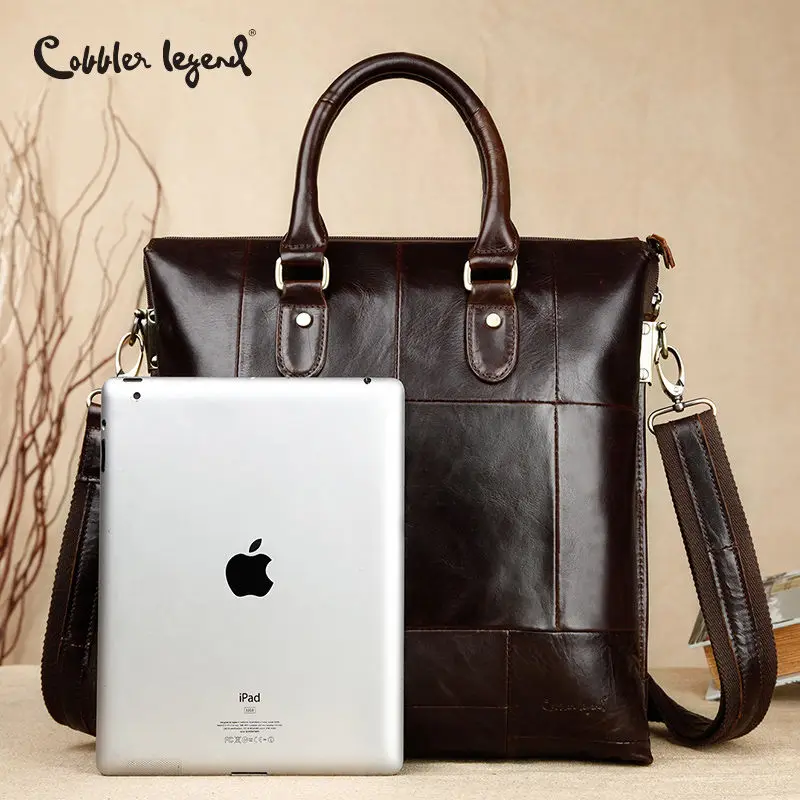 Сумка мессенджер мужская из натуральной кожи для ноутбука|brand shoulder bag|messenger bagshoulder