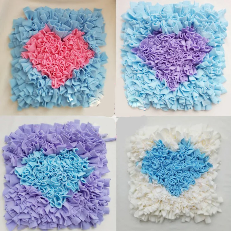 

Pet Dog Toys Play Blankets Puzzle Sniffing Mat Energy Consumption Stress Slow Food Puzzle Smell Find Food Blanket Dog Toy