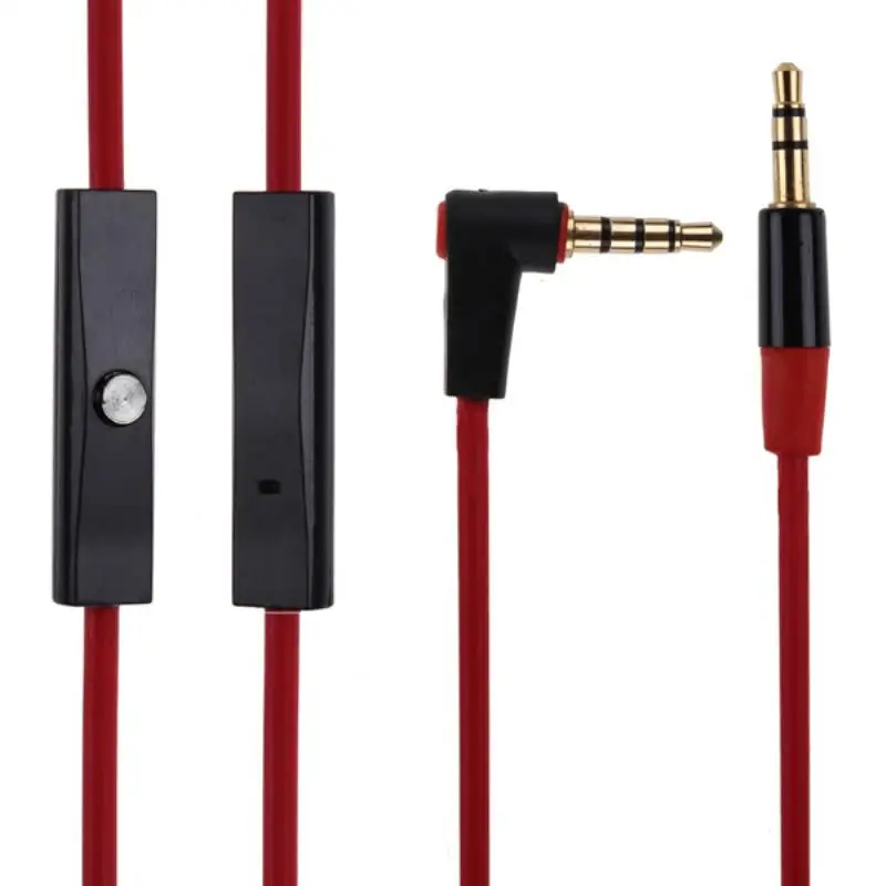 Mayitr 1pc 3.5mm Male to Male Aux Audio Cable Pro 3.5 Jack MIC AUX Cable With Mic for Car Stereo Earphone iPod Mayitr 1pc 3.5mm Male to Male Aux Audio Cable Pro 3.5 Jack MIC AUX Cable With Mic for Car Stereo Earphone iPod