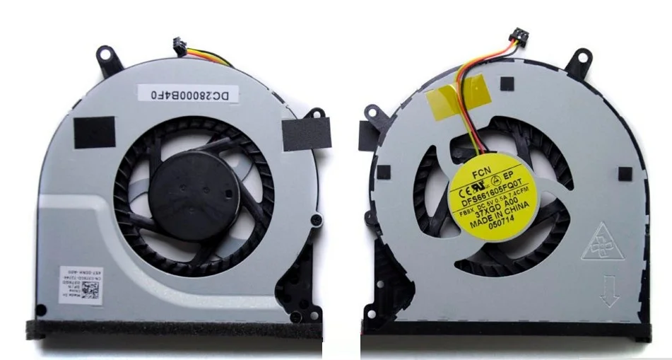 SSEA New CPU Cooling Fan for Dell XPS 15 L521x Laptop fan DFS661605FQ0T