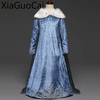 

Princess Costume Dress 2018 New Girl Ice Romance Girl Baby Girl Christmas Dress Anna Dress Thanksgiving Dress