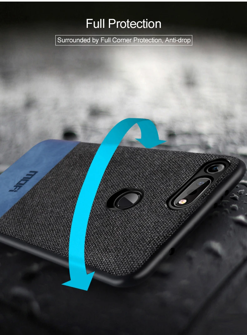 for Huawei honor view 20 case cover v20 back cover silicone edge business shockproof case coque MOFi original honor view20 case Huawei dustproof case