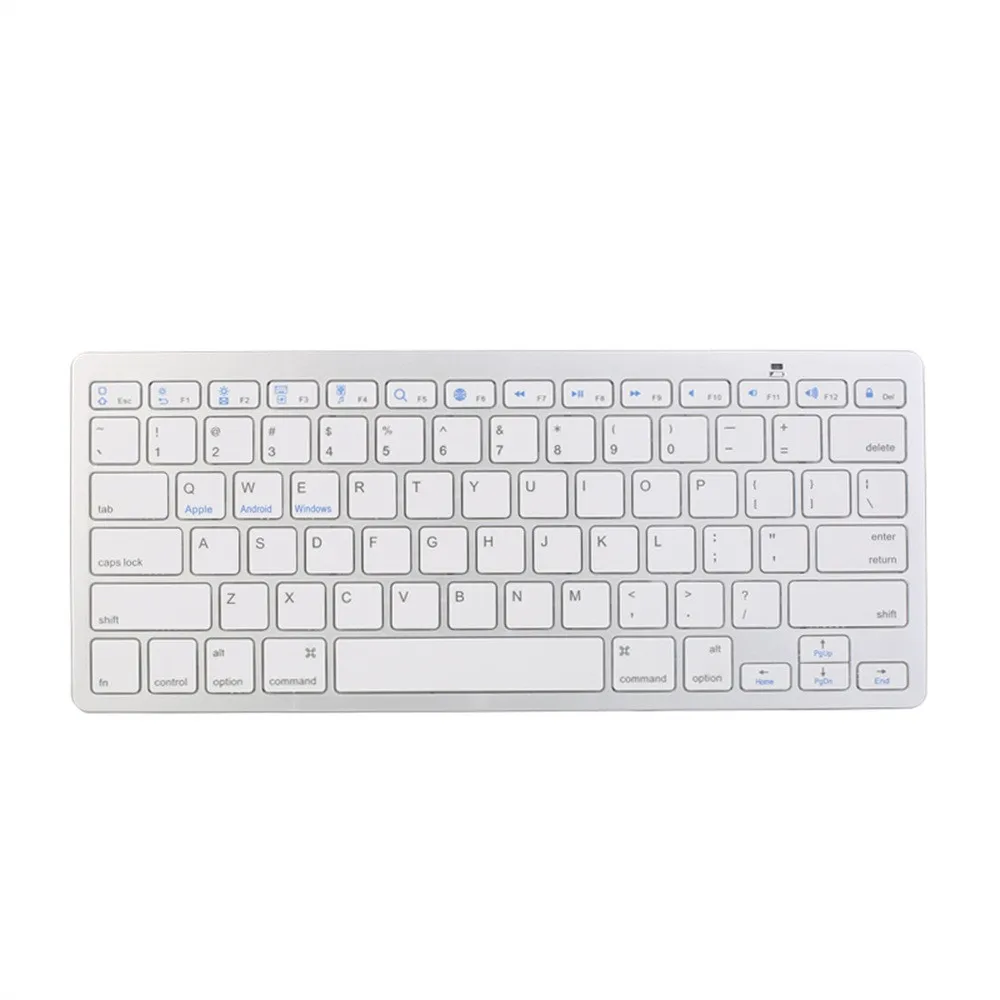 

NEW Slim Wireless BT 3.0 Keyboard For iMac/iPad/Android/Phone/Tablet PC teclado inalambrico keyboard for home/office use new A30