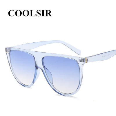 

Candy Big Frame Sunglasses Summer Fashion Transparent Female Round Frame Brand Designer Retro Cat Eye Sun Glasses Women Eyewear
