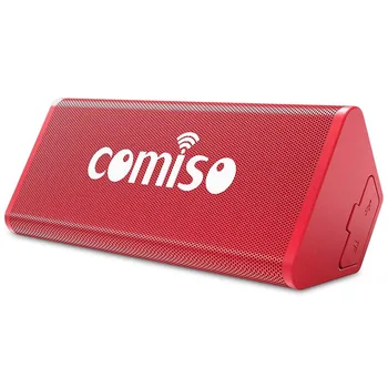 

COMISO Portable Bluetooth Speaker, 12W IPX7 Waterproof, Bluetooth 4.2 Speaker with 20-Hour Playtime, Support TF Card.