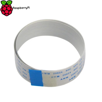 

30cm Ribbon FFC Camera Cable for Raspberry Pi 3 Model B+ 15pin 0.5mm Pitch Flat Wire Cable for Raspberry Pi 3 Camera Line
