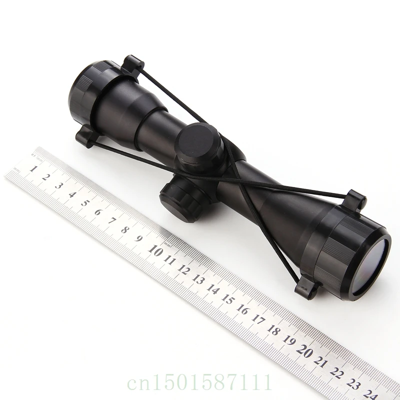 

Tactical 4X32 Compact Scope Mildot/Rangefinder Reticle Hunting Riflescopes Cross-Hair Reticle fits 11mm/20mm Rail Mount