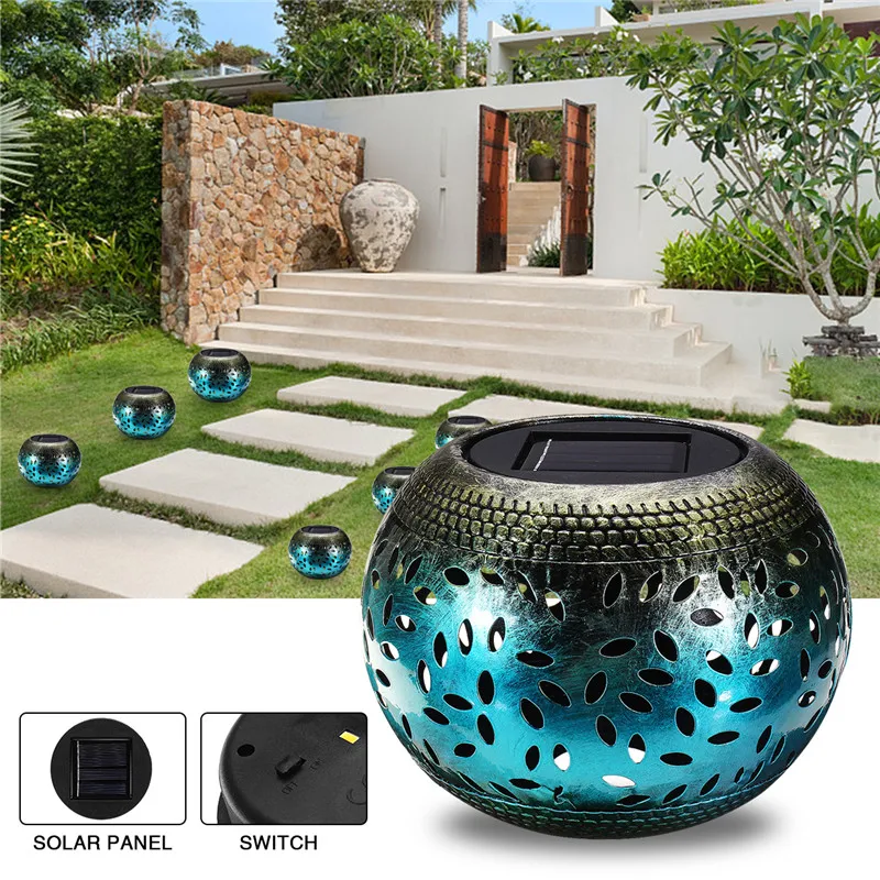Beste Solar Landschap Licht Paars Blikje Waterdichte Outdoor Tuin Zwembad Solar Tuin Gazon Lamp Nachtlampje Delicate