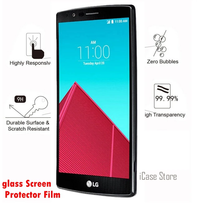 

Screen Protector Tempered Glass FOR LG G4 815 H812 H811 H810 LS991 VS986 H 812 811 810 LS 991 VS 986 Protector Protective Film