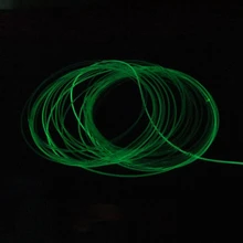 [Seven Neon] Оптом 2,5 мм диаметр 100 м/рулон PMMA волоконно-оптический кабель боковое свечение для украшения engie освещение