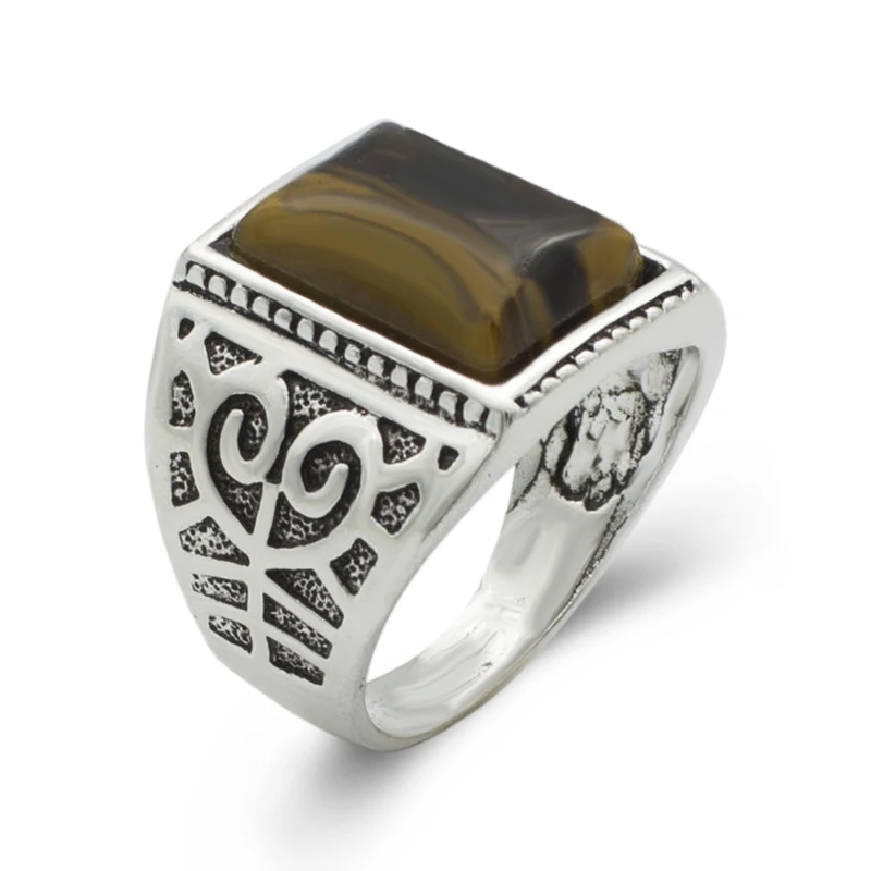 

New Fashion Silver Plated Alloy Cheap Personality Exaggerated Finger Vintage Rings for Men and Women