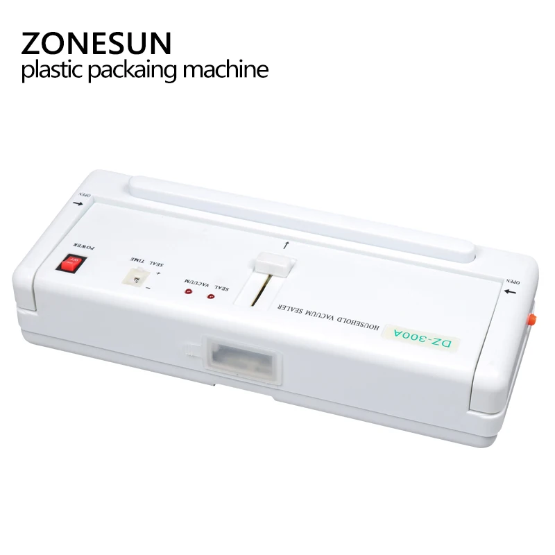 ZONESUN DZ-300A запайки вакуумный упаковщик пищевая вакуумная пластиковый мешок алюминиевые мешки вакуумный упаковщик упаковочная машина