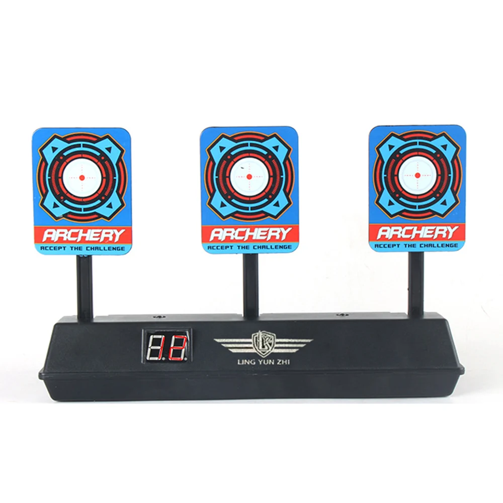 DIY High Precision Scoring Auto Reset Electric Target for Gun Toys for Blaster Gel Beads Blaster Gun Toy Parts