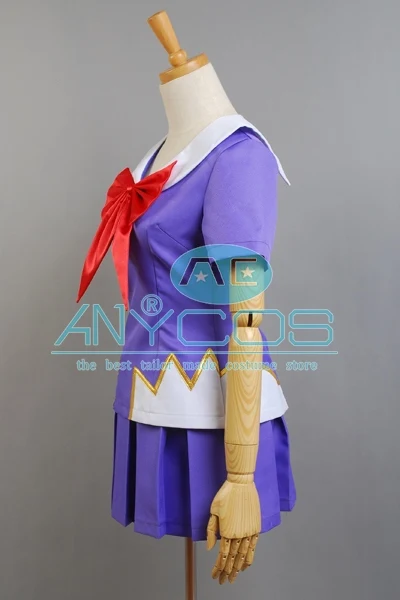 Fantasia de cosplay mirai niki, vestido com