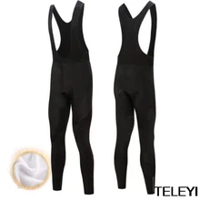 TELEYI Halten теплый нагрудник Radfahren Hosen зимний термисш MTB Fahrrad Hosen Fahrrad Strumpfhosen Coolmax 9D гелевый коврик зимний Hosen