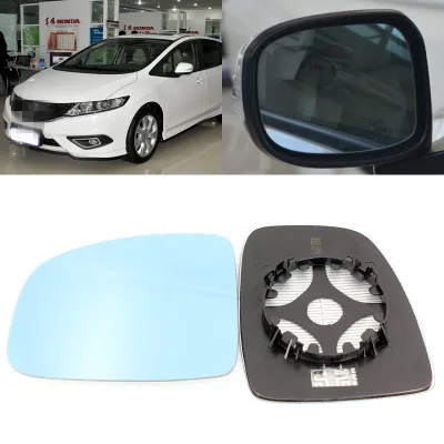 

For Jade blue mirror anti-glare car rearview mirror heating modified wide-angle reflective reversing lens