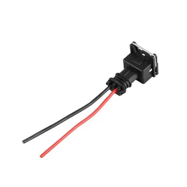 8PCS Fuel Injector Connector Wiring Harness Plugs Clips Cut/Splice