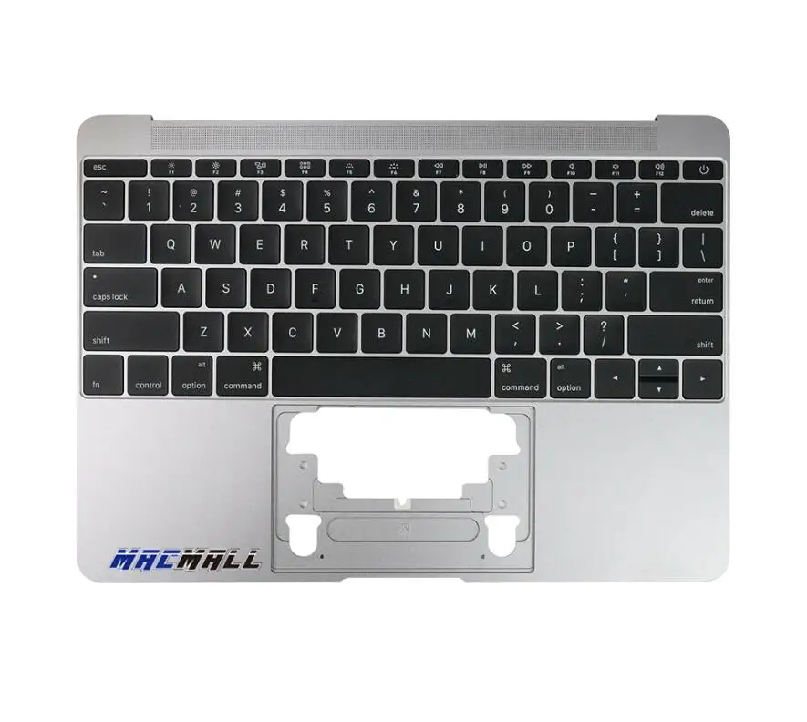 Чехол для Macbook 1" A1534 США Topcase с клавиатурой золото/серый/серебристый/розовое золото