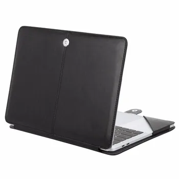 

Mosiso PU Leather Cover Case for Macbook Pro 13 15 w/out touch bar Retina 2017 2018 Version Mac Pro Accessories
