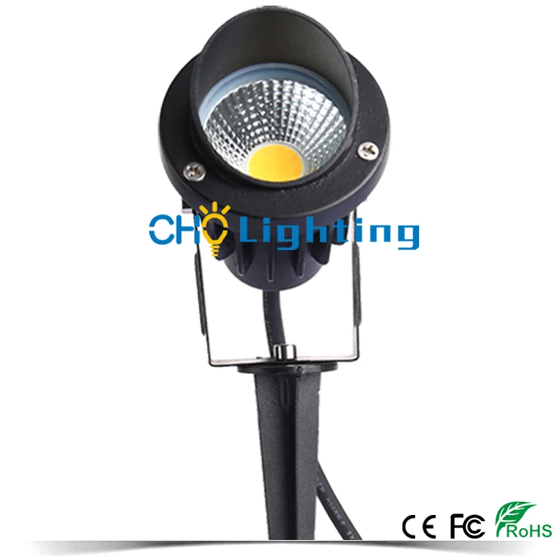 8 шт./лот, 12 В, 220 В, 230 В, 3 Вт, уличный IP65 COB, светодиодный светильник для газонов