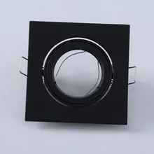 Лидер продаж MR16 GU10 вниз потолочный светильник основание корпус светильника поворотный точечный прожектор Светодиодный светильник поддерживающий элемент