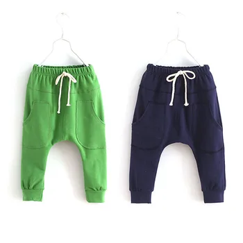 

Toddler Kids Baby Casual Harem Pants Elastic Waist Sports Pants Trousers New Arrival