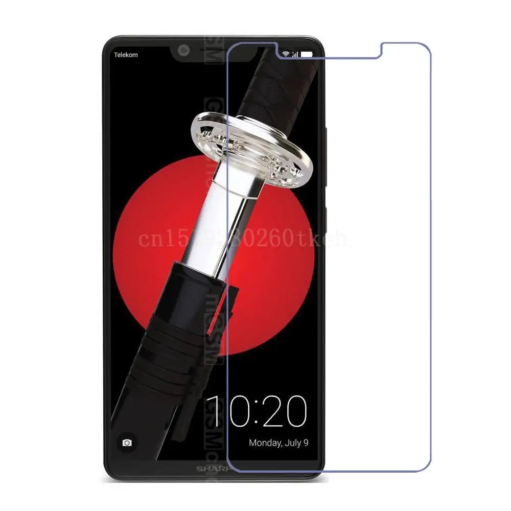 Закаленное стекло для SHARP Aquos D10 защита экрана 2 5 9H Защитное D 10 | Мобильные телефоны