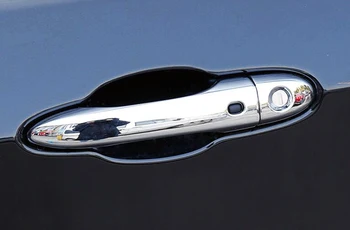 

For Jeep Compass 2017 ABS Chrome Exterior Door Handle Cover Trim 8pcs Car Styling Accessories