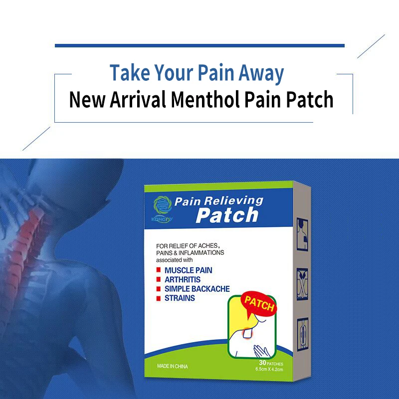 menthol pain patch