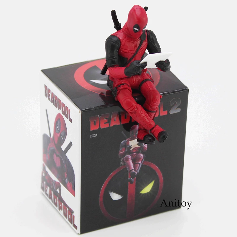 Deadpool 2 Mini PVC Action Figure Collectible Model Toy Computer Screen Decoration Doll 6cmin