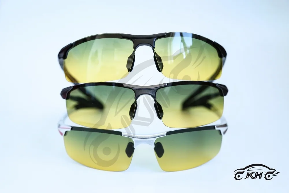 Polarized Sunglasses Driving Glasses Anti Glare Sunglasses KH Men's Polarized Sunglasses Day and Night Glasses Vison Multifunction Reduce Glare Goggles Original Box Eyewear de sol