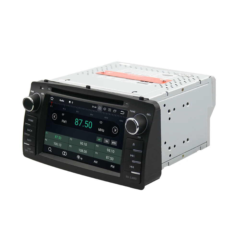 Discount EKIY IPS DSP 2 Din Android 9.0 4G 32G Car DVD Multimedia Player For Toyota Corolla E120 BYD F3 GPS Navi Stereo Audio Auto Radio 3