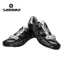 SIDEBIKE Professional Bicycle Cycling Carbon Fiber Shoes Lightweight S2-Snap Knob Athletic Shoes Road Bike Self-Locking Shoes цена SIDEBIKE Professional Bicycle Cycling Carbon Fiber Shoes Lightweight S2-Snap Knob Athletic Shoes Road Bike Self-Locking Shoes цены онлайн
