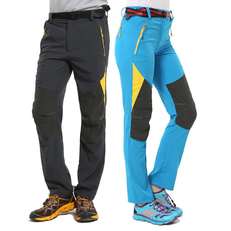 2021 Winter Outdoor Trousers For Men Women Soft Shell Quick Drying Warm Waterproof Windproof Camping Hiking Skiing | Спорт и