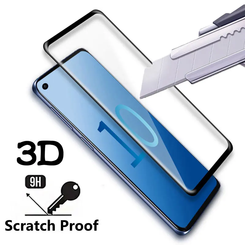 3D s10 cured edge protective glass For Samsung galaxy E s10e s 10 plus full glue tempered glas screen Protector film | Мобильные
