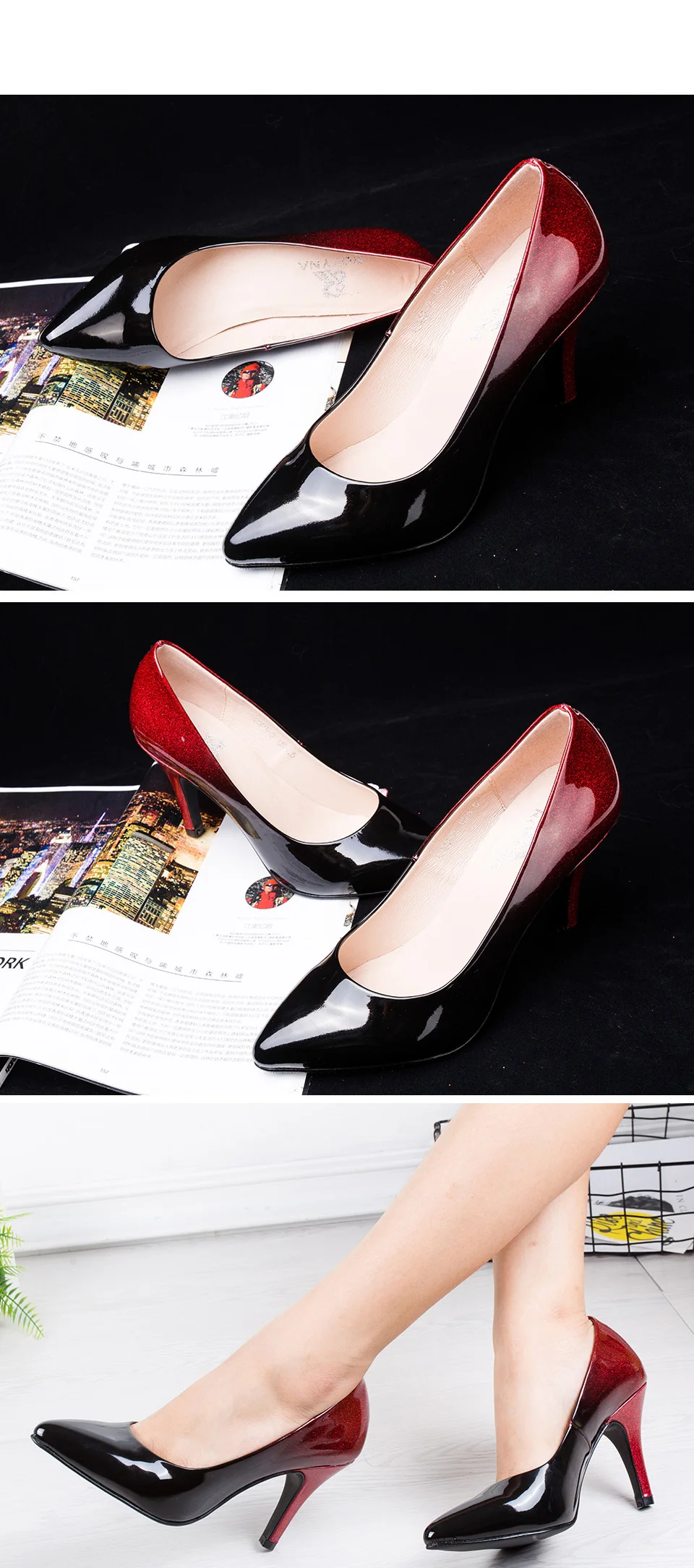 Pointed Toe Women Shoe  