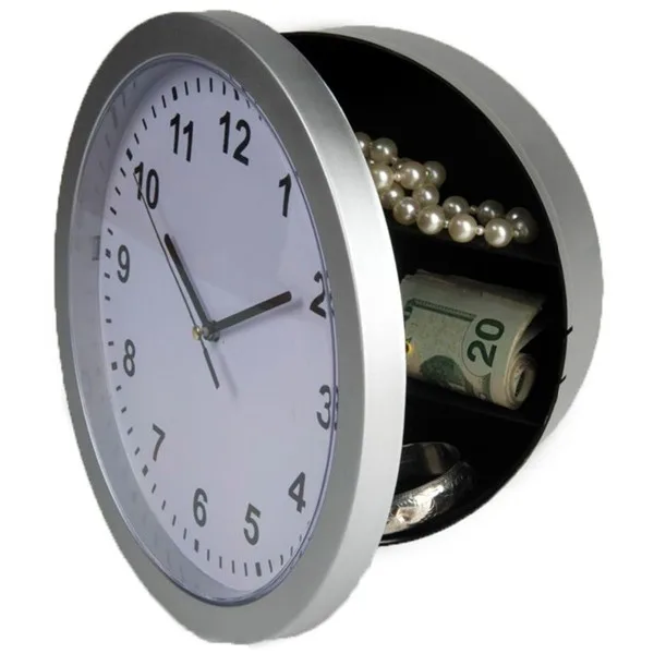 Настенные часы Скрытая секретный сейф для наличных денег хранения ювелирных изделий безопасности сейфы