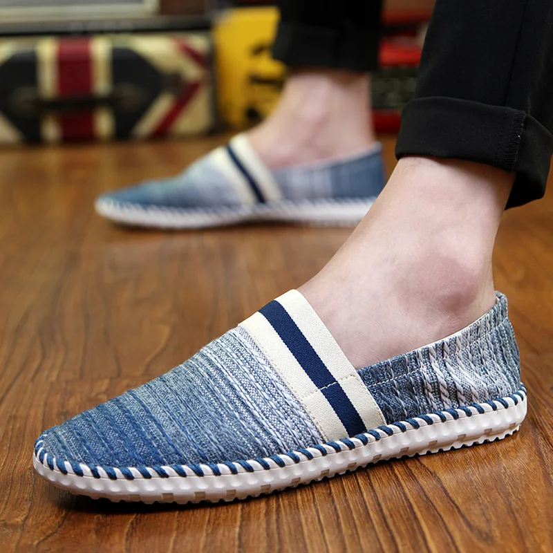 de lona tipo mocasines para hombre, zapatillas transpirables, modernas, nuevas, calzado masculino _ - AliExpress Mobile