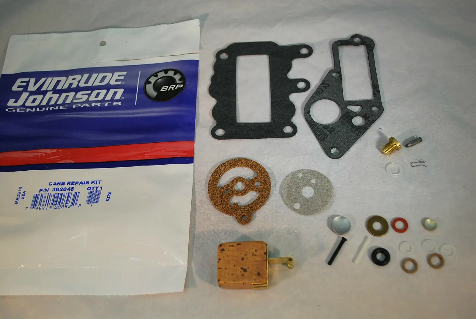 Для Джонсон Evinrude подвесной 9 5 Carb комплект поплавок 382048 BRP/OMC карбюратор