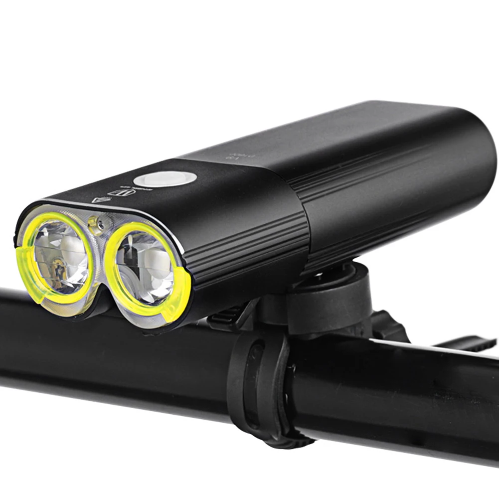 

1600 Lumens Bicycle Light Bike Headlight Power Bank Waterproof USB Rechargeable Bike Flashlight Professional Cycling light