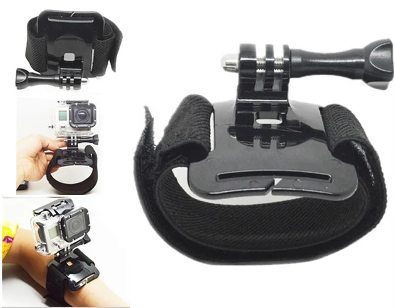 Аксессуары для камеры go pro недорогой наручный ремешок с винтом GoPro Hero 4 hero 3 + 2 1 Sports