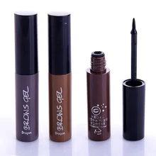 3D Отшелушивающий Макияж для бровей Гель для бровей+ трафарет для бровей долговечная натуральная тушь для бровей Тату тушь для ресниц