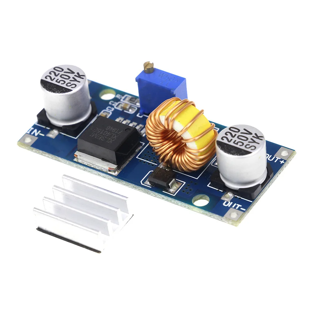 

5A XL4015 DC-DC Step Down Adjustable Power Supply Module LED Lithium Charger