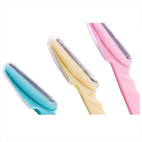 

Tinkle 3 Colours Eyebrow Razor Trimmer Ladies Shaver Hair Removal Beautiful Shaper