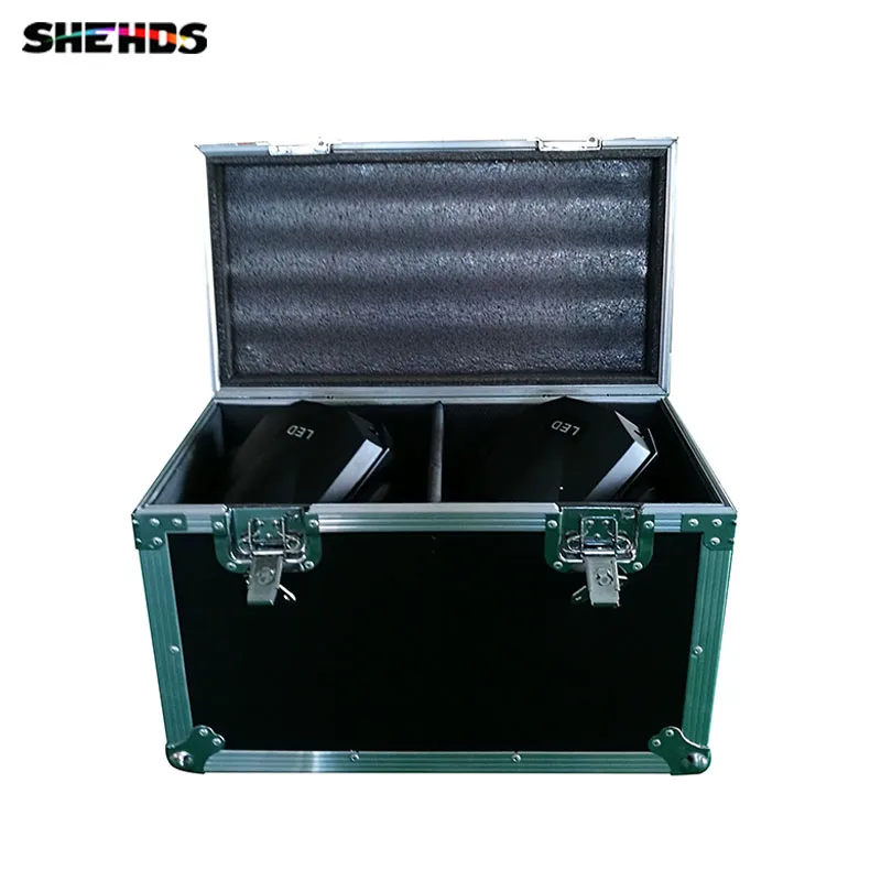 

Flight Case 2PCS 90W Led Spot Moving Head Light DMX 14CH DMX Stage Holiday Light Projector DJ Movings Beam Lights