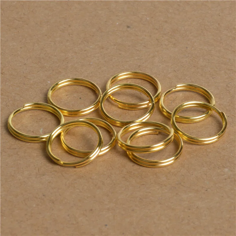 Buy 200pcs 4/5/6/8/10mm Jewelry Making Findings Double Open Jump Rings & Split