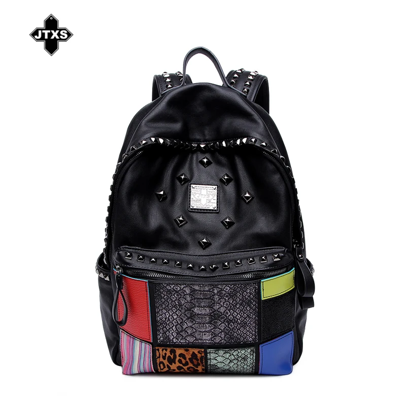 2017 Fashion Backpacks JTXS Waterproof Leather Tra...