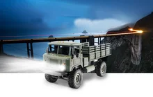 WPL B-24 1:16 2.4G Mini Off-Road RC Military Truck RC Vehicle Remote Control Simulation Of Military Vehicle Climbing Car Toy